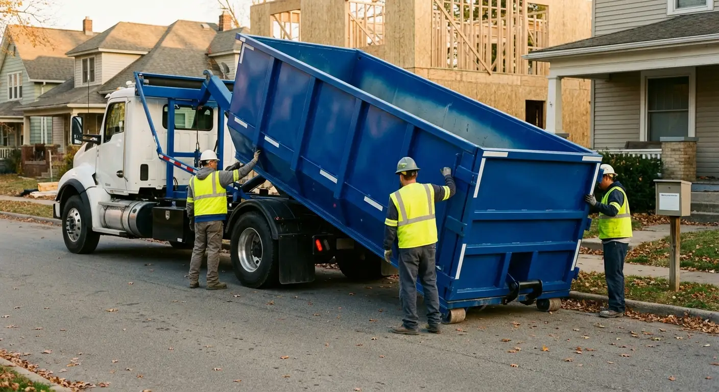 Construction dumpster delivery and waste management in Kissimmee