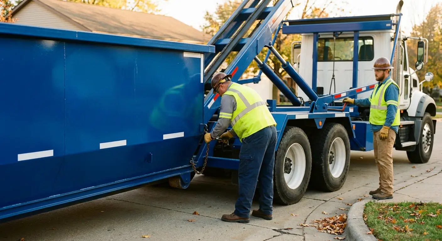 Dumpster delivery safety protocols in Kissimmee, FL
