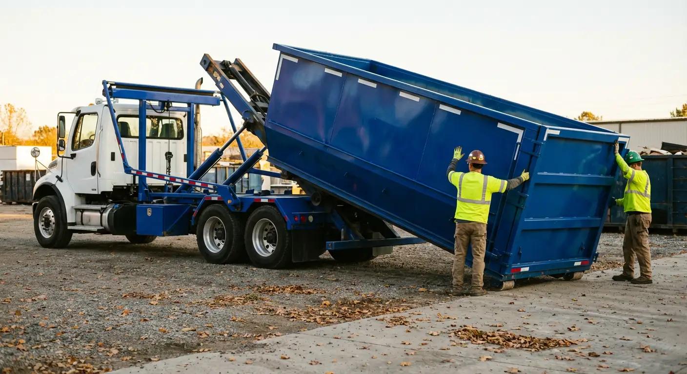 Construction dumpster logistics and delivery in Kissimmee, FL