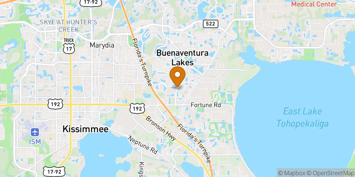  neighborhood map in Kissimmee, FL