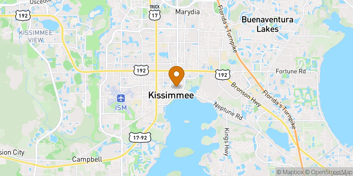  neighborhood map in Kissimmee, FL