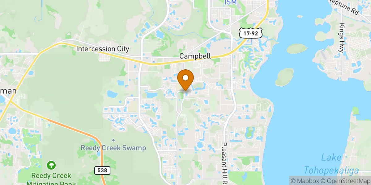  neighborhood map in Kissimmee, FL