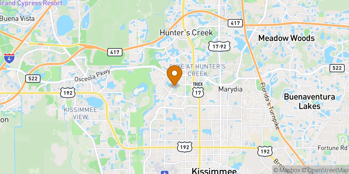  neighborhood map in Kissimmee, FL